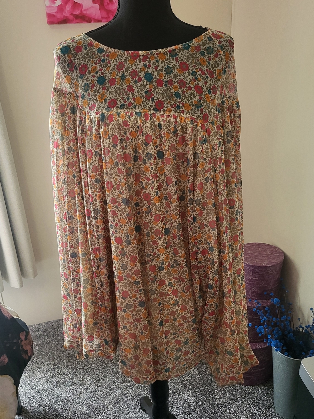 Lane Bryant Floral Top